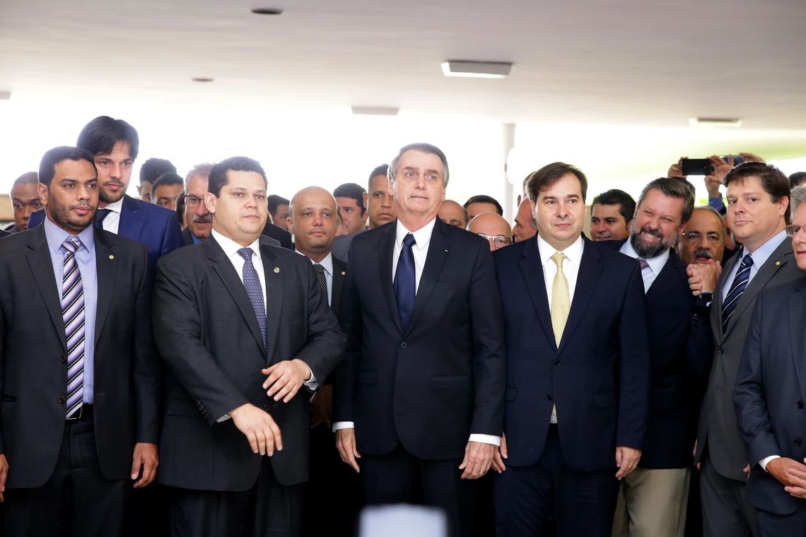 Bolsonaro entrega a deputados proposta da reforma da Previdência Cleia Viana/Câmara dos Deputados