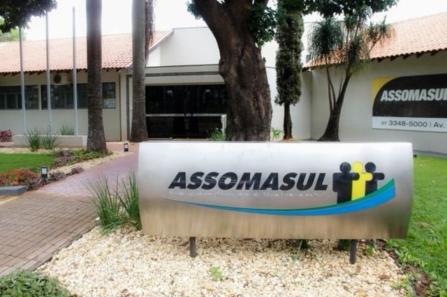Vista do prédio da Assomasul em Campo Grande (Foto: Edson Ribeiro )