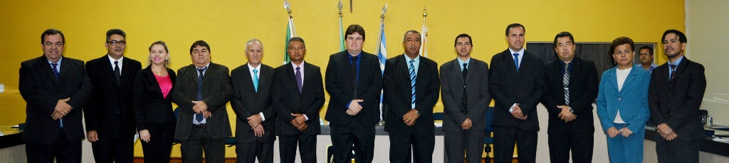 Presidente da Câmara promete apoio ao executivo de Amambai Vereadores de Amambai, gestão 2017-2020. / Foto: Moreira Produções