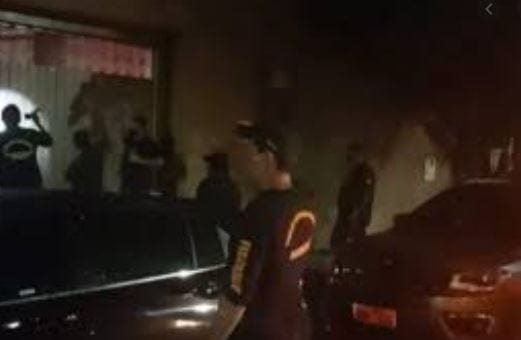Operação faz ‘batida’ em festa com aglomeração promovida por militares em MS (Foto: Divulgação/Diário Corumbaense)