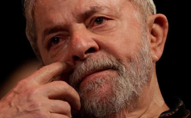 Lula durante evento no Rio de Janeiro 16/1/2018 REUTERS/Ricardo Moraes