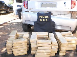 Carro com 68 kg de maconha é apreendido em Iguatemi, MS