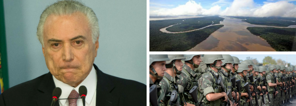 Temer corta recursos e deixa fronteiras brasileiras desprotegidas Foto: Divulgação