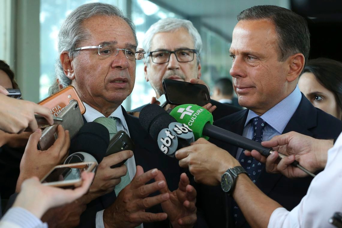 Reforma da Previdência não pode ser menor que R$ 1 trilhão, diz Guedes Valter Campanato/Agência Brasil