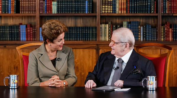 Dilma grava entrevista para o Programa do Jô, no Palácio da Alvorada Dilma grava entrevista para o Programa do Jô, no Palácio da Alvorada