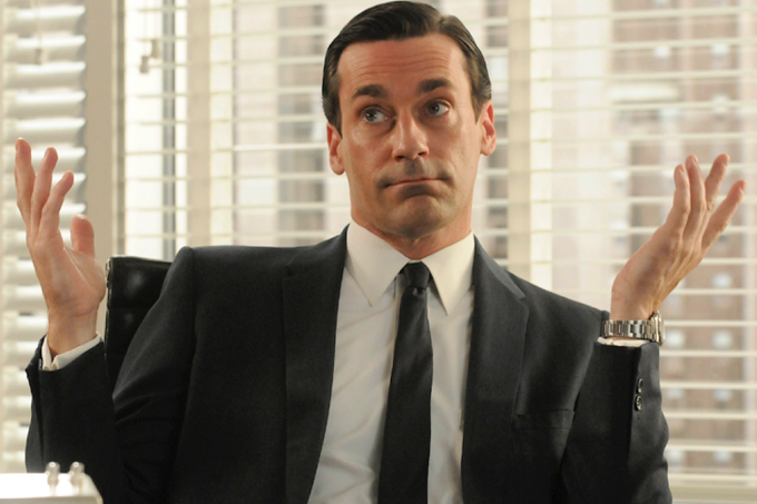 Todo homem trai e não há o que fazer? Não é bem assim Don Draper, da série Mad Men: infidelidade como estilo de vida (AMC/Reprodução)
