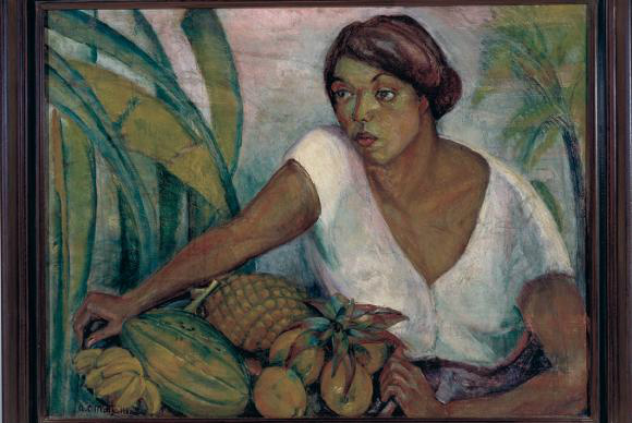 Exposição marca 100 anos da estreia de Anita Malfatti e do modernismo no Brasil Trabalhos de Anita Malfatti são mostrados no Museu de Arte Moderna de São Paulo (Foto: Isabella Matheus)