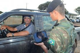 Exército mobiliza 150 militares na contagem de veículos em MS