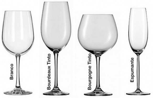 Entenda por que as taças de vinho têm tamanhos e formatos diferentes