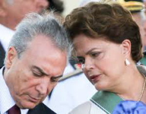 Dilma diz que espera "integral confiança" de Michel Temer E/D- Michel Temer e Dilma Rousseff / Foto: Divulgação