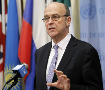 Derek Plumbly. Foto: ONU/Paulo Filgueiras