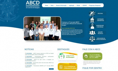 ABCD moderniza site para atender comunidade esportiva ABCD moderniza site para atender comunidade esportiva