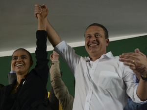 Marina Silva filia-se ao PSB e anuncia apoio a Eduardo Campos em 2014 Foto divulgação