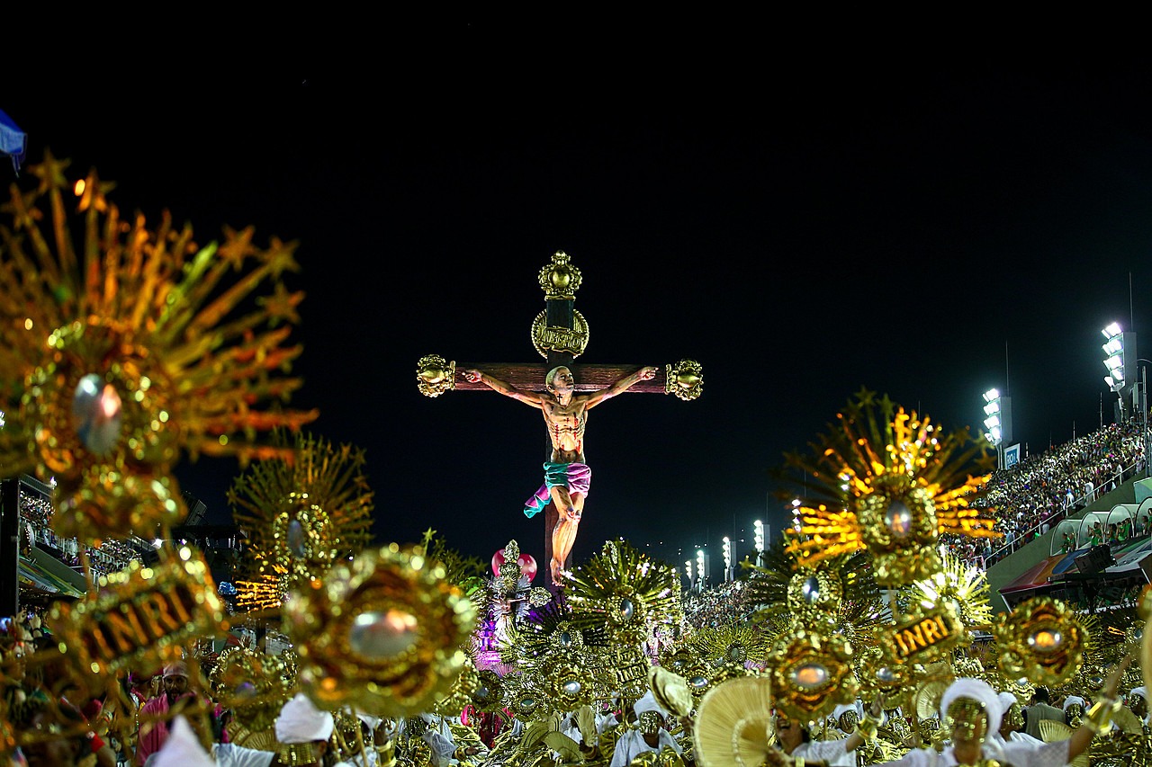 Mangueira traz Jesus Cristo jovem, negro e morador de favela - Gabriel Nascimento/Riotur/Fotos Públicas