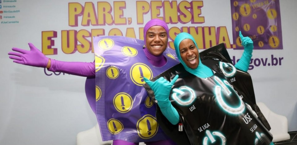 Governo lança campanha de conscientização sobre uso da camisinha Estados receberam 130 milhões de camisinhas para os dias de folia, sendo 12 milhões com a nova identidade visual - Foto: Rodrigo Nunes/Ascom-MS