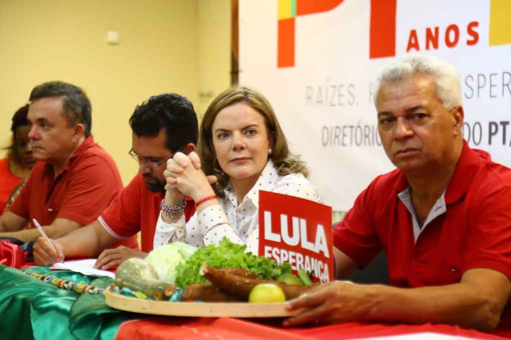 Gleisi Hoffmann participou de evento neste sábado  / Foto: Marcos Ermínio/Midiamax.