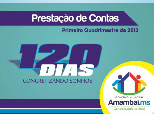 120 dias de governo de Amambai: economia e confiança são prioridades Sérgio Barbosa: “Ao concluirmos o primeiro quadrimestre da nossa administração, percebemos que Amambai já começa a viver um novo momento, no qual ‘confiança’ é a palavra chave.
