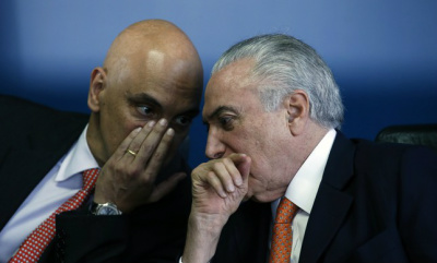 Senadores divergem sobre indicação de Moraes para o Supremo Tribunal Federal Alexandre de Moraes e Michel Temer / Foto: Divulgação