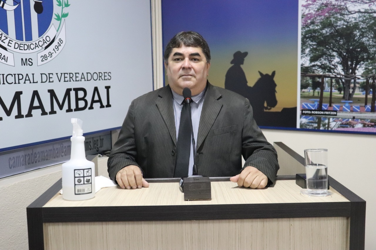 Vereador Roberto Sangue Bom (DEM)