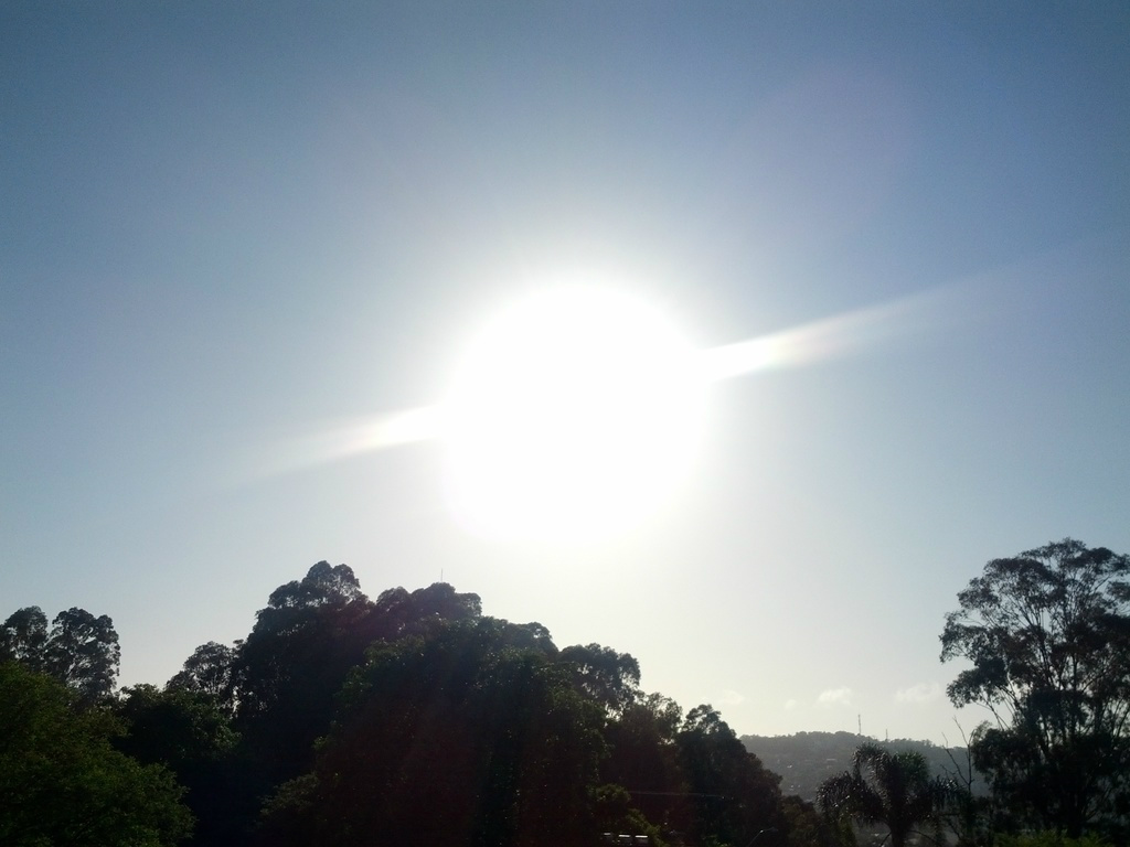 Calor pode chegar aos 37°C nesta quinta. 