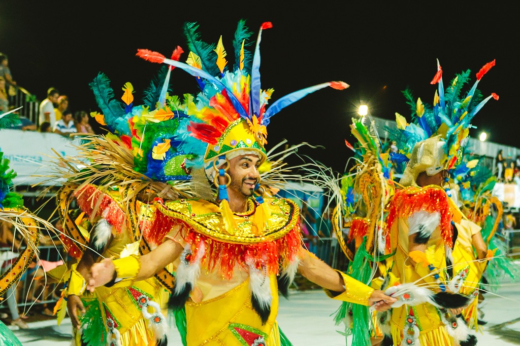 Desfile das Escolas de Samba fortalece a tradição do carnaval de Campo Grande Fotos: Ricardo Gomes