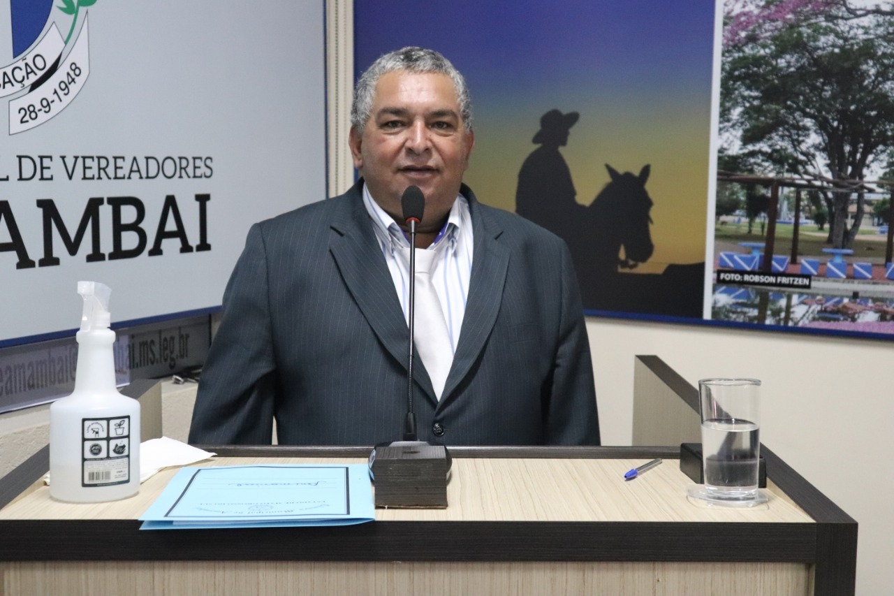 Vereador Valter Brito (DEM) 