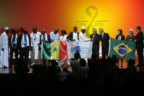Fórum Mundial da Água termina com a participação de quase 100 mil pessoas Cerimônia de encerramento do 8º Fórum Mundial da Água Foto: Antonio Cruz/Agência Brasi