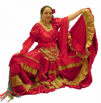 Hoje é o Dia Nacional do Cigano Cigana dançarina