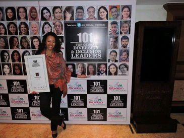 Brasileira é premiada por seu trabalho pela valorização da diversidade Liliane Rocha, única brasileira entre 101 líderes globais a receber prêmio de diversidade na Índia. - Marcelo Stella/Direitos reservados