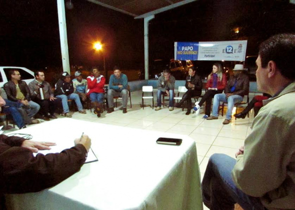 Encontro realizado na vila Nossa Senhora AparecidaFoto: Assessoria
