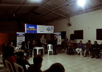 Reunião com moradores da vila Cristina / Foto: Assessoria