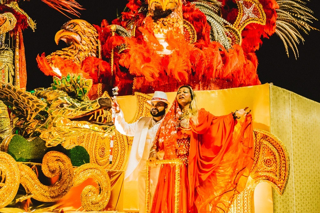 Deixa Falar é a vencedora do desfile das escolas de samba de Campo Grande Fotos: Ricardo Gomes