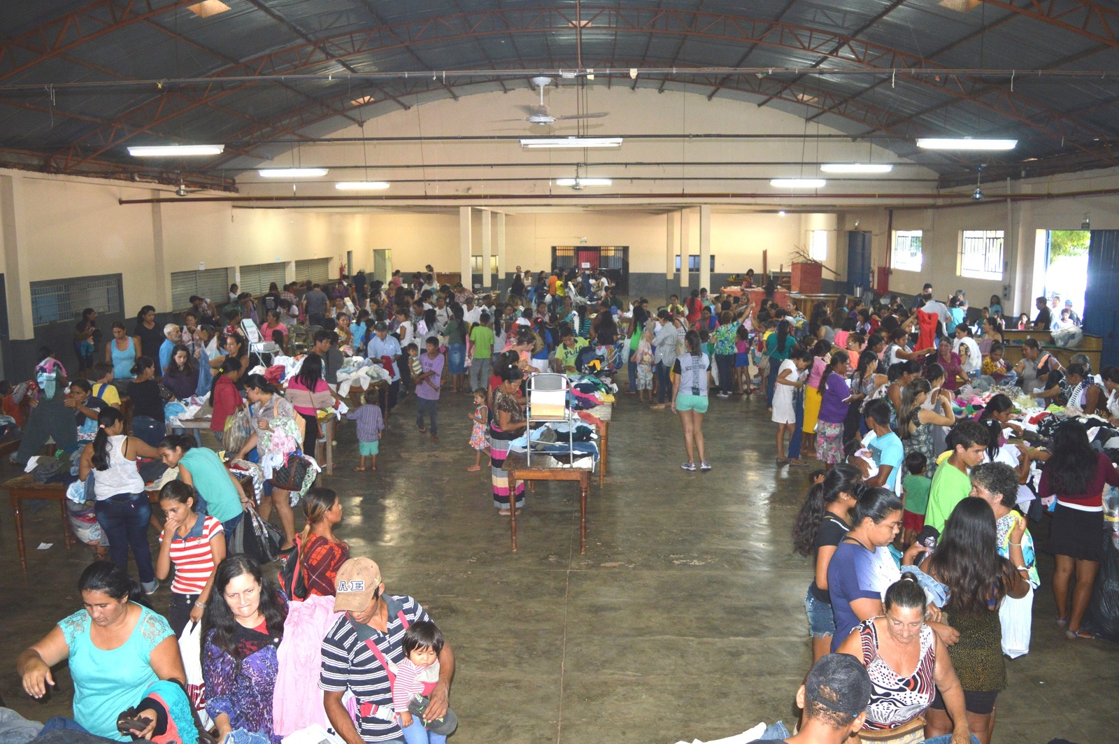 Mais de 500 famílias foram atendidas / Foto: Moreira Produções