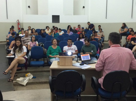 Ciclo de Palestras sobre a Inclusão e a Diversidade na Educação Superior: Versos, Conversas e Controversas / Foto: Assessoria