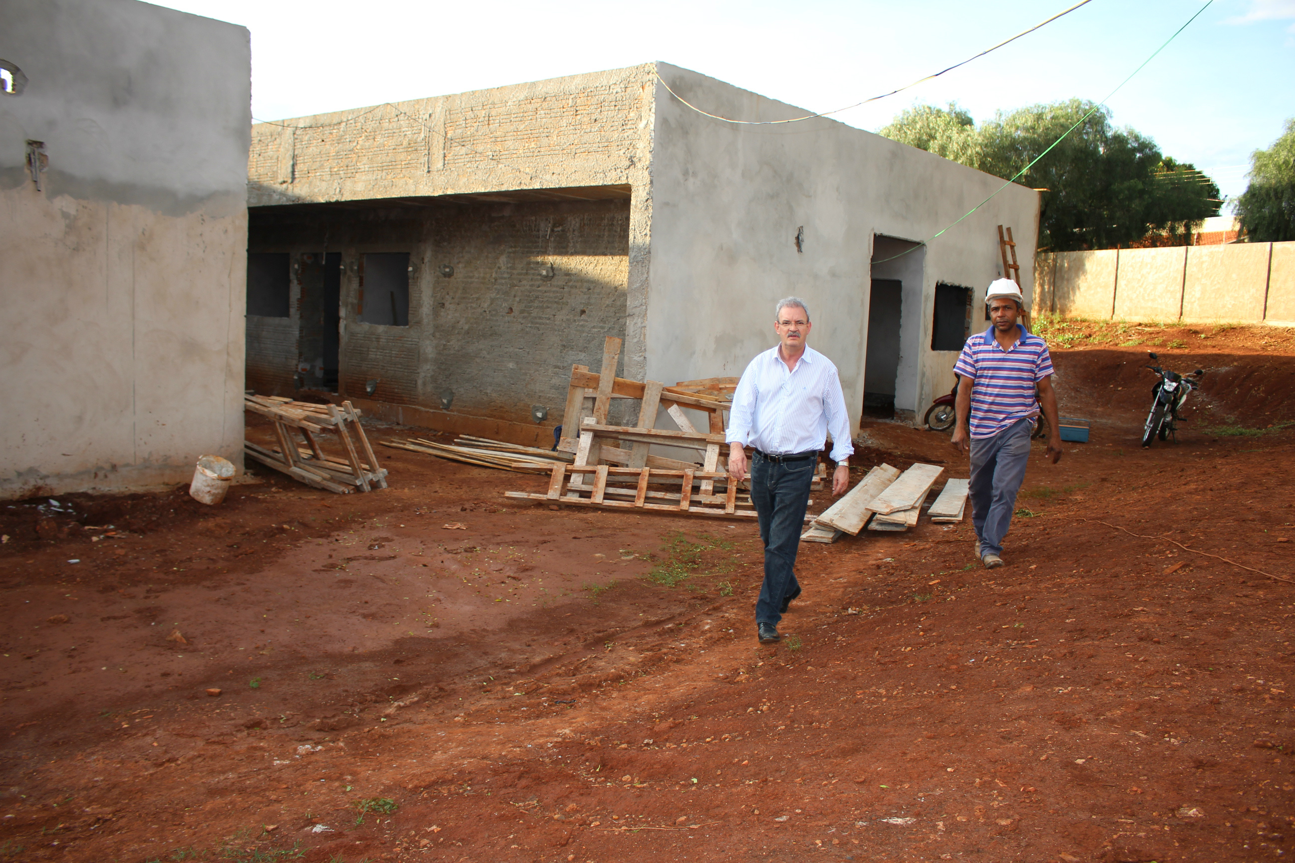 Nova sede da Delegacia da Mulher está sendo construída em Dourados numa área de 2,5 mil m² ao lado do Parque Rego D’Água / Foto: Divulgação