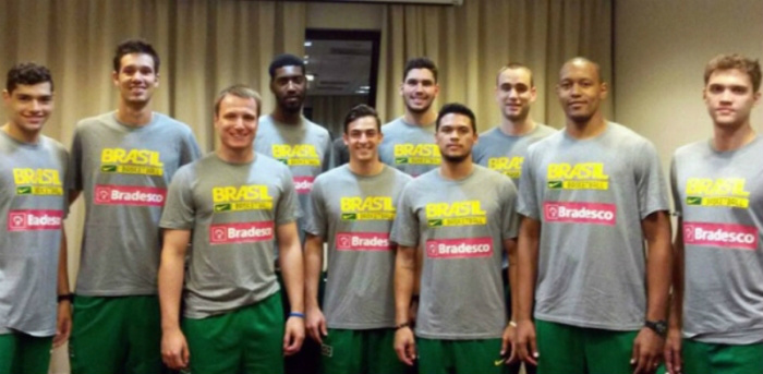 Seleção masculina de basquete se apresenta para a disputa do Pan de Toronto Seleção masculina de basquete se apresenta para a disputa do Pan de Toronto