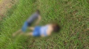 Corpos de homem e mulher ainda não identificados, em Ponta Porã (Foto: Direto das Ruas)
