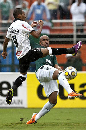 Corinthians x Palmeiras no confronto final do Campeonato brasileiro