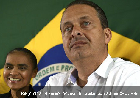 Lula: Campos cresceu. Marina se apequenou Lula: Campos cresceu. Marina se apequenou