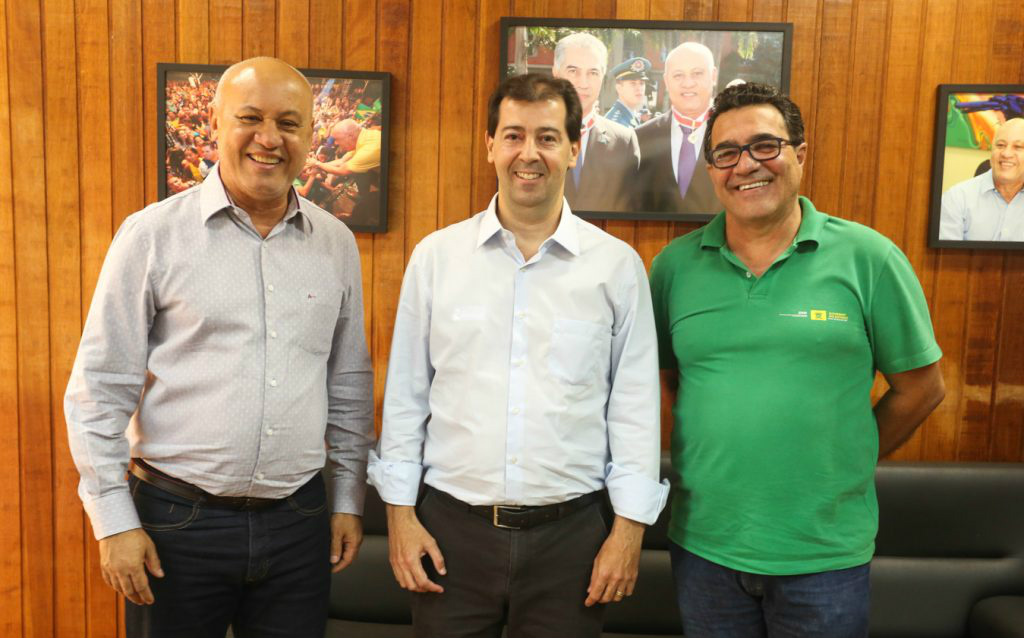 Assis durante reunião com o presidente da Energisa, Gioreli de Souza de FilhoFoto: Divulgação
