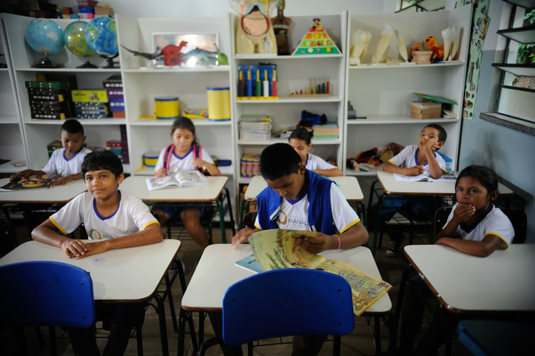 Em outubro e novembro, 14,7 milhões de alunos tiveram a frequência escolar acompanhada Foto: Divulgação