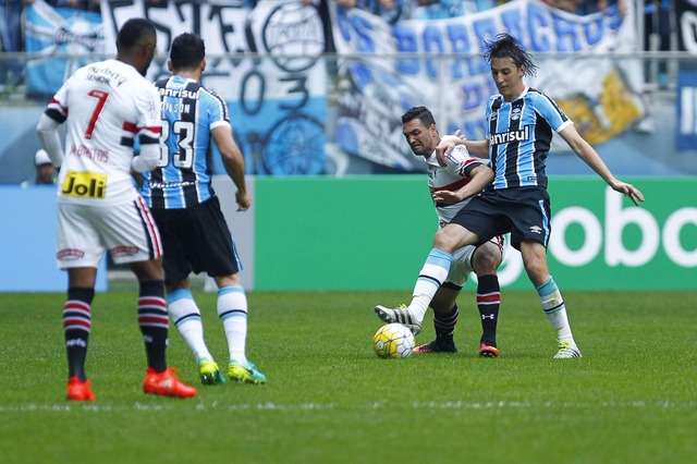 São Paulo e Grêmio: duelo de objetivos distintos Foto: Divulgação