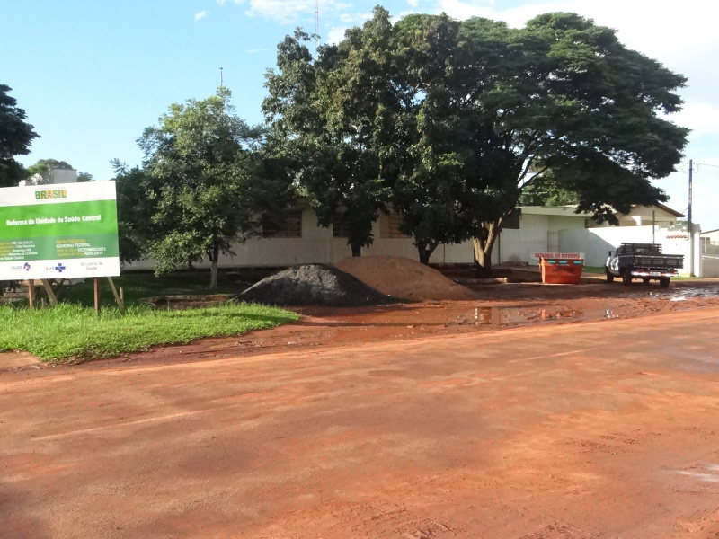 O atendimento do posto está acontecendo em sua lateral e no Posto vila Vilarinho / Foto: Moreira Produções