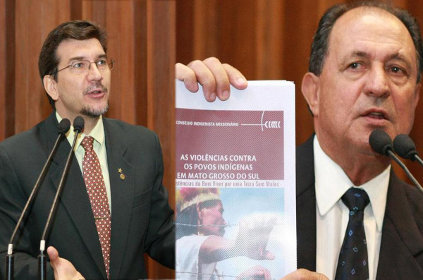 Deputados cobram solução contra conflito fundiário indígena Pedro Kemp cobrou uma solução do Governo Federal e Zé Teixeira afirmou que invasões são incentivadas pelo Cimi.
