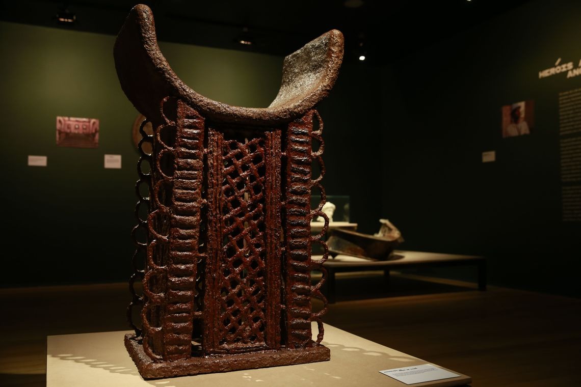 Exposição sobre Museu Nacional tem peça refeita por estudante Fernando Frazão/Agência Brasil