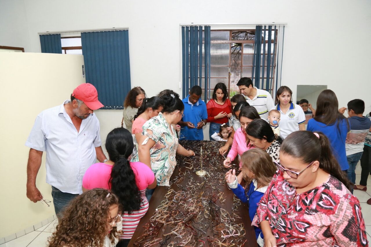 60 armações foram entregues / Foto: Moreira Produções