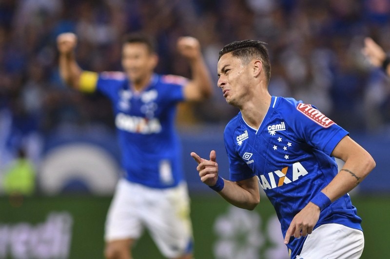 Diogo Barbosa marcou o primeiro gol pelo Cruzeiro Foto: Divulgação