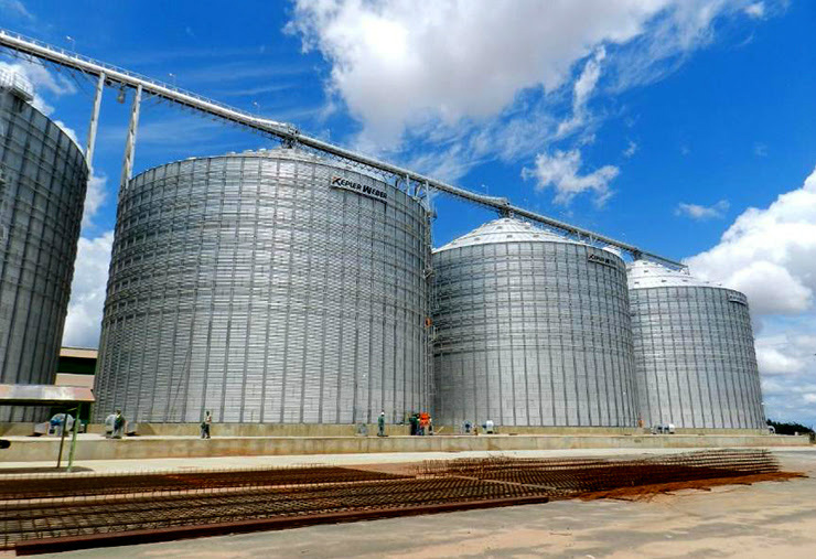 Capacidade estática de armazenamento de grãos cresce aproximadamente 4% em MS Capacidade estática de armazenamento de grãos cresce aproximadamente 4% em MS