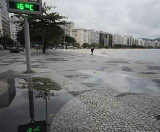 Rio de Janeiro dever ter tarde mais fria do ano