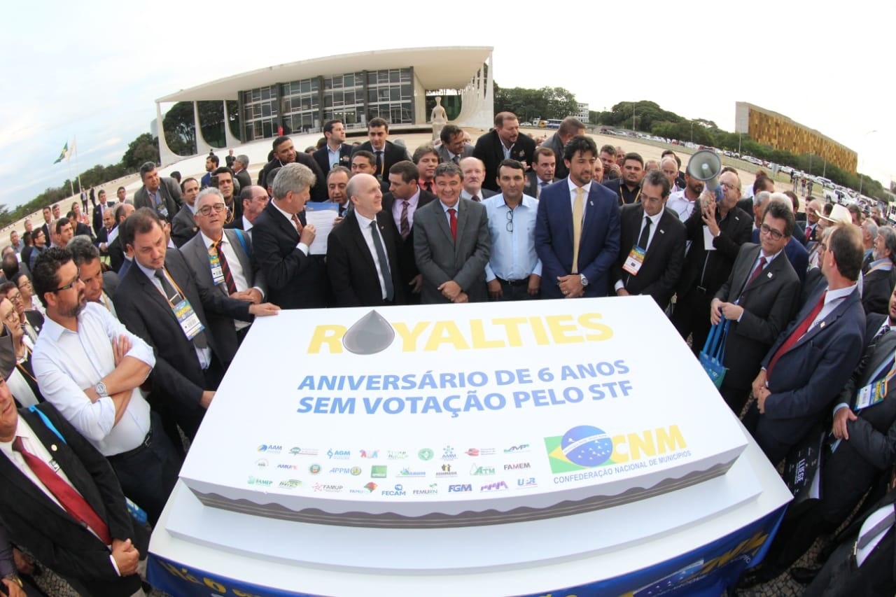 Prefeitos de MS presentes no protesto em Brasília / Fotos: Divulgação